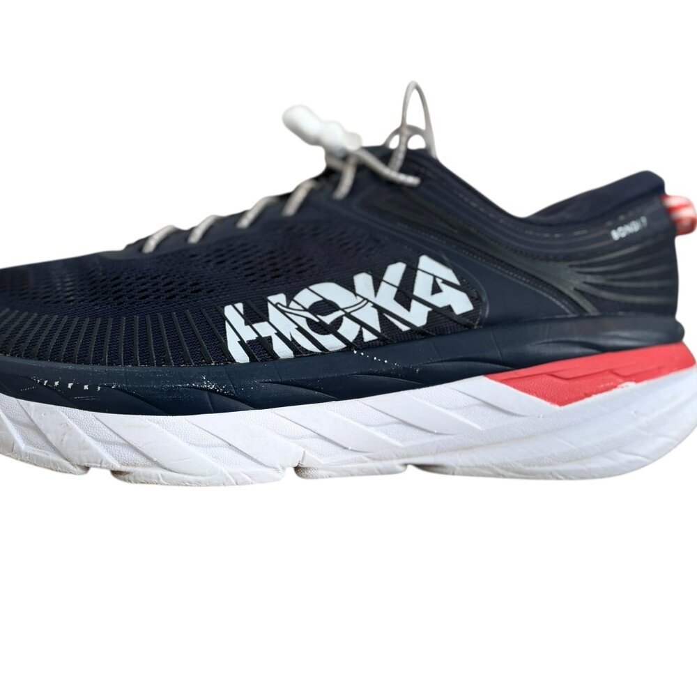 Hoka One One Bondi 7 Women’s US 10 Blue Coral Athletic Running Walking Shoes